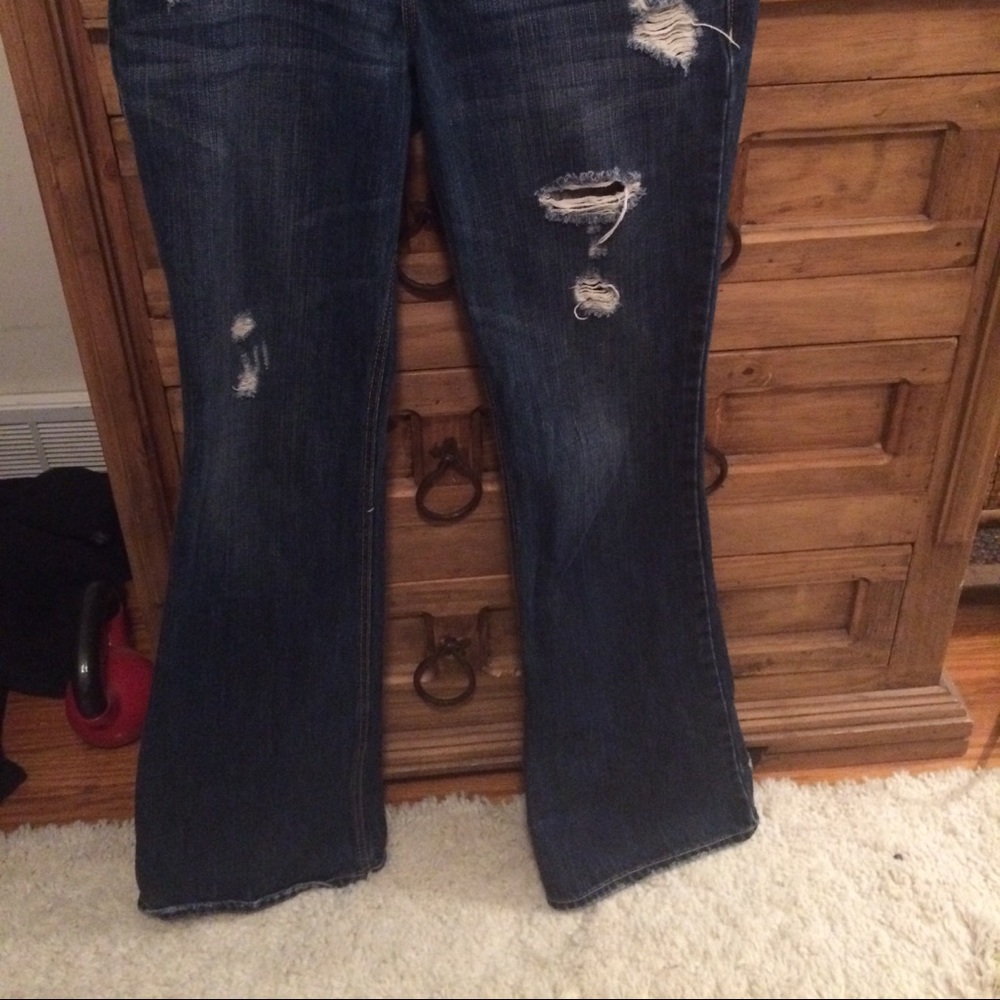 Hollister destroyed jeans size 5R - Picture 3 of 6